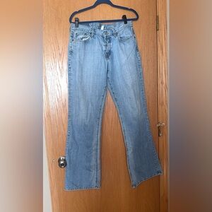 Vintage Lucky Brand Dungarees City Flare Low Rise Jeans Size 33 Long